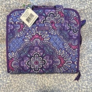Vera Bradley hanging organizer Purple Floral Bag